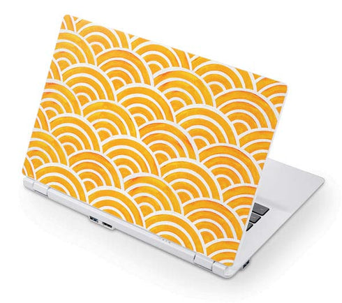 Cat Coq Japanese Wave Acer Chromebook Skin
